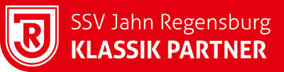 Sponsorenlogo Klassik Partner des SSV Jahn rot